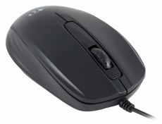 Мышь Oklick 195M (USB, optical, 800dpi, 1.1m, black)