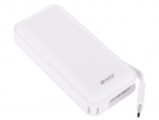 Внешний аккумулятор Hiper SP5000 (литий-ионный, 5000mAh, 2*USB 2.1A+1A, вход 1А, white)
