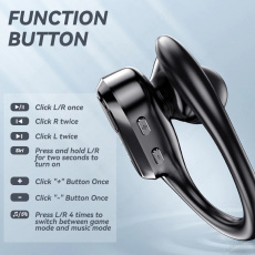 Гарнитура Lenovo Live Pods XT80 (затычки, беспроводная, Bluetooth 5.3, с микрофоном, до 6 часов работы от батареи, black)
