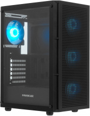 Корпус Powercase Mistral EA17 (CMAEA17-A4) (без БП, ATX, USB3.0, 4x ARGB Fan, black)