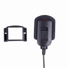 Микрофон Ritmix RCM-100 (с прищепкой, 1.2m, black)