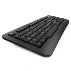 Клавиатура Gembird KB-230L (USB, регулируемая подсветка, мультимедийная, black)