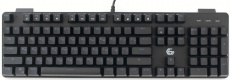 Клавиатура Gembird CHASER OPTIMA KB-G530L (USB, механическая, регулируемая подсветка, игровая, black)