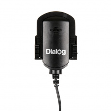 Микрофон Dialog M100-B (с прищепкой, 1.8m, black)