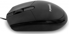 Мышь FUMIKO PHANTOM FMW-10-K (USB, optical, 1000dpi, 1.2m, black)