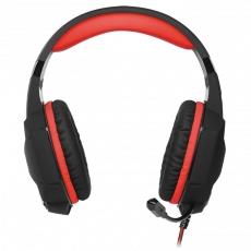 Наушники Sven AP-G988MV (полноразмерные закрытые, с микрофоном, регулятор, 2.2m, игровые, black-red)