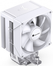 Вентилятор JONSBO CR-1400 EVO Color (1150/1151/1155/1200/1700/AM4/AM5, 92mm, Hydro, Al, 800-2200rpm, 22-34dBa, 4 тепловые трубки, DTH, 4pin, PWM, rainbow LED, 130W, white) RTL
