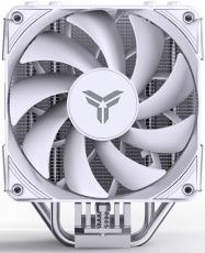 Вентилятор JONSBO PISA A4 (1150/1151/1155/1200/1700/FM1/FM2/AM2/AM3/AM4/AM5, 120mm, FDB, Al, 800-1850rpm, 37dBa, 4 тепловые трубки, DTH, 4pin, PWM, 130W, white) RTL