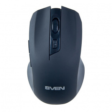 Мышь беспроводная Sven RX-350 (optical, 1800dpi, 2xAAA, black)