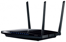 Роутер TP-LINK TL-WDR4300 (750Mbps, 2.4/5GHz, 4 ports, 1000Mbps, 3 съёмные антенны 3dBi, 2*USB, USB Printer/FTP Server, black)