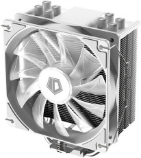 Вентилятор ID-Cooling SE-214-XT WL (1150/1151/1155/1156/1200/1700/AM4/AM5, 120mm, Hydro, 700-1800rpm, 35dBa max, 4 тепловые трубки, DTH, 4pin, PWM, white LED, 140W, white) RTL