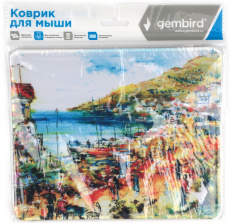 Коврик для мыши Gembird (MP-ART5, тканевый на резиновой основе, 220x180x1mm)
