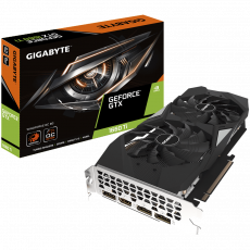 Видеокарта Gigabyte GF GTX1660Ti 6Gb (GV-N166TWF2OC-6GD, 192bit, GDDR6, HDMI+3xDP) RTL