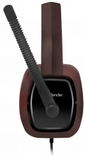 Наушники Defender Warhead G-250 (полноразмерные закрытые, c микрофоном, игровые, 2.5m, black-brown)