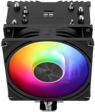 Вентилятор Thermalright Assassin X 90 SE ARGB (AX90-SE-ARGB) (1150/1151/1155/1156/1200/1700/AM4/AM5, 92mm, Al, S-FDB, <2250rpm, <24dBa, 4 тепловые трубки, DTH, 4pin, PWM, ARGB LED, 135W, black) RTL