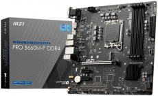 Материнская плата MSI PRO B660M-P DDR4 (s1700, mATX) RTL