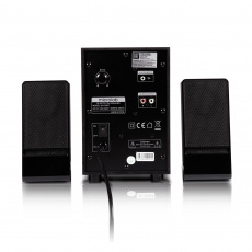 Колонки Microlab M-100BT (10W, Bluetooth, FM, USB, SD, MP3, black)