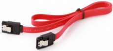Кабель интерфейсный SATA 1.0m (CC-SATAM-DATA-XL, защёлки) Cablexpert