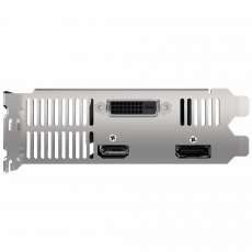 Видеокарта Gigabyte GF GTX1650 4Gb (GV-N1650OC-4GL, 128bit, GDDR5, DVI+HDMI+DP) RTL
