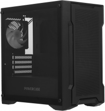 Корпус Powercase Mistral Micro X3B ARGB (CMMXB-A3) (без БП, mATX, USB3.0, 3x ARGB Fan, black)