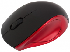Мышь беспроводная Oklick 412MW (optical, 800dpi, 2*AAA, black-red)