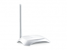 Роутер TP-LINK TL-WR720N ver.2.x (150Mbps, 2.4GHz, 2 ports, 100Mbps, внешняя несъёмная антенна, white)