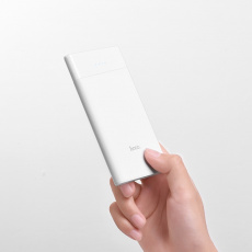 Внешний аккумулятор Hoco B35D Entourage (Li-ion, 5000mAh, 2*USB, выход 1A, white)