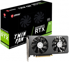 Видеокарта MSI GF RTX3060Ti 8Gb (GF RTX3060 Ti TWIN FAN 8G OC LHR, 256bit, GDDR6, HDMI+3xDP) RTL