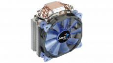 Вентилятор AeroCool Verkho 4 (1150/1151/1155/1156/1200/2011/2066/775/AM2/AM3/AM4/FM1/FM2, 120mm, Al, Hydro, 800-2000rpm, 15-27dBa, 4 тепловые трубки 6mm, DTH, 4pin, 140W) RTL