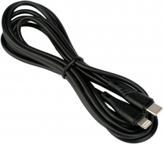 Кабель USB 2.0 Type-C - Lightning 2.0m (CCB-USB2-CMAPO1-2MB, 2.1A, быстрая зарядка, QC3.0, black) Cablexpert