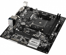 Материнская плата ASRock AB350M-HDV (AM4, mATX) RTL