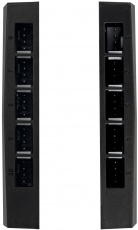 Разветвитель питания Case Fan Hub Rev.2 SATA (m) -> 10x Fan 4 pin (f) (ACFAN00175A, PWM, black) ARCTIC