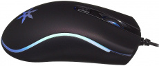 Мышь Oklick TOKUGAWA 704G (USB, optical, 1600dpi, игровая, подсветка, soft-touch, 1.5m, black)