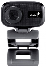 Web-камера Genius FaceCam 321 (0,3 Mpix, 640x480, микрофон, крепление на монитор, black)
