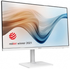 Монитор MSI 27" Modern MD271PW white (1920х1080, 75Hz, 100 000:1, 178°/178°, 14ms (GTG), 250cd/m2, IPS, HDMI, Type-C, выход на наушники)