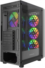 Корпус Powercase Mistral EA19 (CMAEA19-A4) (без БП, ATX, USB3.0, 4x ARGB Fan, black)