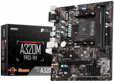 Материнская плата MSI A320M PRO-VH (AM4, mATX) RTL