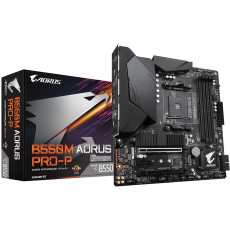 Материнская плата Gigabyte B550M AORUS PRO-P (AM4, mATX) RTL