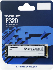 Накопитель SSD M.2 (2280) 128Gb Patriot P320 (P320P128GM28, 1600/1000Mbs, PCI-E Gen3 x4, NVMe 1.3)