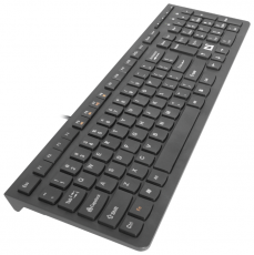 Клавиатура Defender UltraMate SM-530 (USB, мультимедийная, ультратонкая, black)