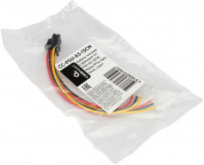 Переходник питания для видеокарты PCI-Express 6pin (CC-PSU-63-15CM, 0.15m, от 2х разъёмов Molex (IDE) блока питания) Cablexpert