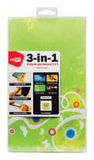 Коврик для мыши PC Pet (HC02, Green Spring, микрофибра, для ноутбука, три в одном, 275x160x0.5mm)
