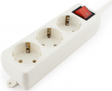 Сетевой удлинитель Гарнизон (ELB-G3-W-2, 3 розетки, 2 метра, 16A, white) OEM