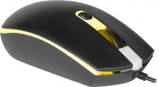 Мышь Defender Dot MB-986 (USB, optical, 1600dpi, подсветка, 1.8m, black)