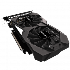 Видеокарта Gigabyte GF GTX1650 4Gb (GV-N1650WF2OC-4GD, 128bit, GDDR5, 3xHDMI+DP) RTL