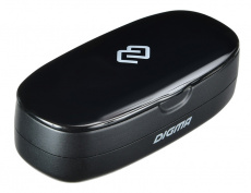 Гарнитура Digma TWS-04 (затычки, беспроводная, Bluetooth 4.2, с микрофоном, до 3 часов работы от батареи, black)