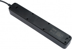 Сетевой фильтр Гарнизон 2.0 (EPS-5-B-5, 5 розеток, 5 метров, 10A, black) OEM