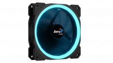 Вентилятор AeroCool Orbit (120x120x25mm, Hydro, 1200rpm, 14dBa, 3+4pin, RGB ready LED, black) RTL