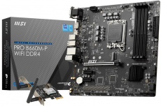 Материнская плата MSI PRO B660M-P WIFI DDR4 (s1700, mATX) RTL