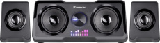 Колонки Defender Soundwall (16W, USB, подсветка, black)